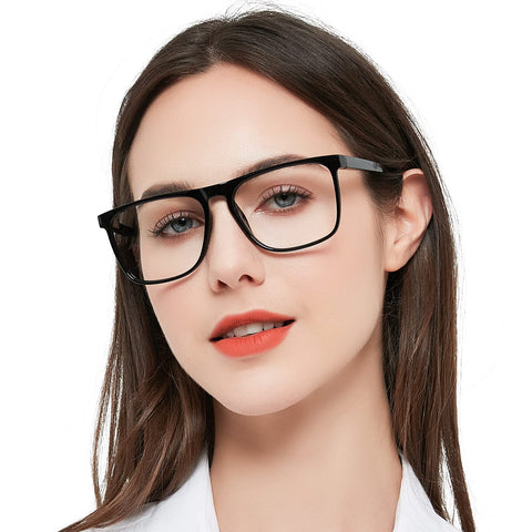 MARE AZZURO Oversized Reading Glasses Women Lightweight Large Readers
