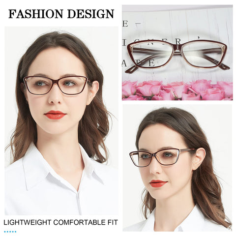 MARE AZZURO Cat Eye Reading Glasses Women Retro Cute Readers 1.0 1.5 2.0 2.5 3.0 3.5 4.0