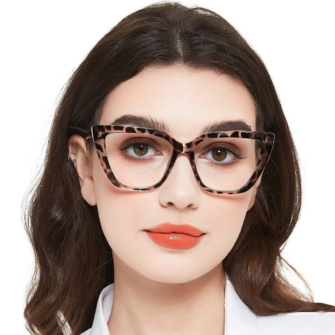 MARE AZZURO Oversized Reading Glasses for Women Large Cat Eye Readers