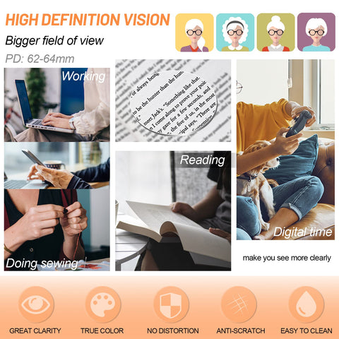 MARE AZZURO Round Reading Glasses 1.0 Women Stylish Readers 0 1.00 1.25 1.50 1.75 2.00 2.25 2.50 2.75 3.00 3.50 4.00 5.00 6.00