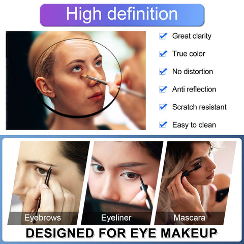 MARE AZZURO Eye Makeup Reading Glasses Women Folding Cosmetic Readers 1.0 to 6.0
