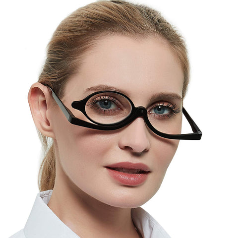 MARE AZZURO Eye Makeup Reading Glasses Women Folding Cosmetic Readers 1.0 to 6.0
