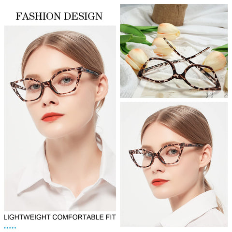 Cat Eye Reading Glasses For Women Retro Cute Readers MARE AZZURO  0 1.0 1.25 1.5 1.75 2.0 2.25 2.5 2.75 3.0 3.5 4.0 5.0 6.0