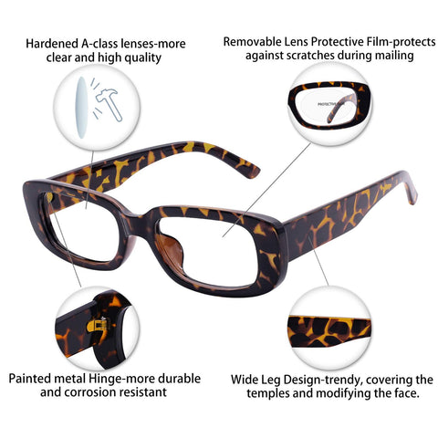 MARE AZZURO Stylish Reading Glasses Women 0 1.0 1.5 2.0 2.5 3.0 3.5 Unique Readers