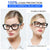 MARE AZZURO Blue Light Blocking Reading Glasses Women Oversize Reading Glasses