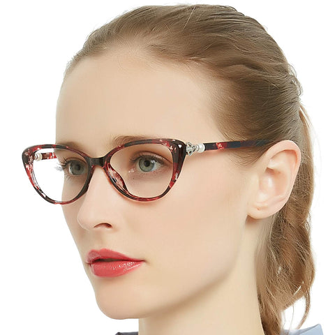 MARE AZZURO Progressive Computer Reading Glasses Women Multifocus Readers