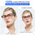 MARE AZZURO Blue Light Blocking Reading Glasses Women Oversize Reading Glasses