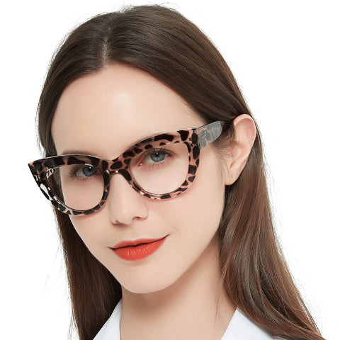 MARE AZZURO Retro Cat Eye Reading Glasses Women Large Frame Readers (1.0-6.0)