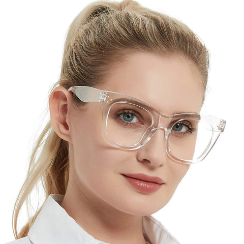 MARE AZZURO Oversized Reading Glasses For Women Trendy Large Readers 0 1.0 1.25 1.5 1.75 2.0 2.25 2.5 2.75 3.0 3.5 4.0 5.0 6.0