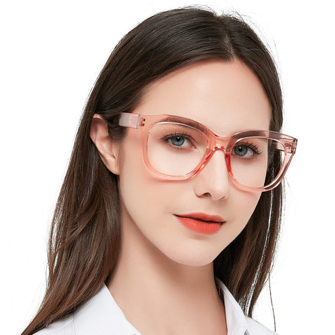 MARE AZZURO Fashion Stylish Oversized Bifocal Reading Glasses For Women Blue Light Blocking Readers 1.0  to 3.0