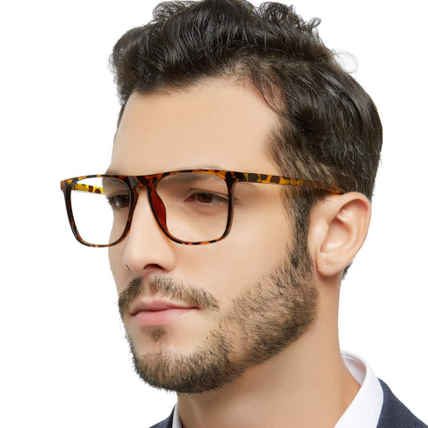 Men's Reading Glasses Rectangle Stylish Readers 1 1.25 1.5 1.75 2 2.25 2.5 to 6.0 By Mare Azzuro