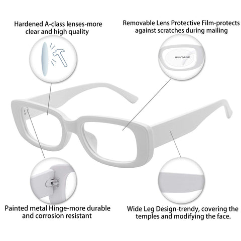 MARE AZZURO Stylish Reading Glasses Women 0 1.0 1.5 2.0 2.5 3.0 3.5 Unique Readers