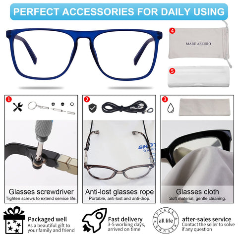 Anti Blue Light Reading Glasses Men Stylish Readers 1 1.25 1.5 1.75 2 2.25 2.5 to 6